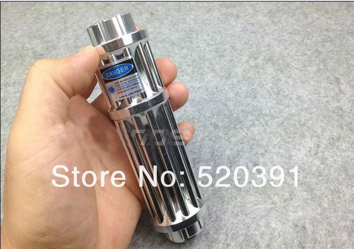 

Strong Power Military Blue Laser Pointers 5000W 500000M 450nm Flashlight Light Burn Match Candle lit Cigarette Wicked Hunting