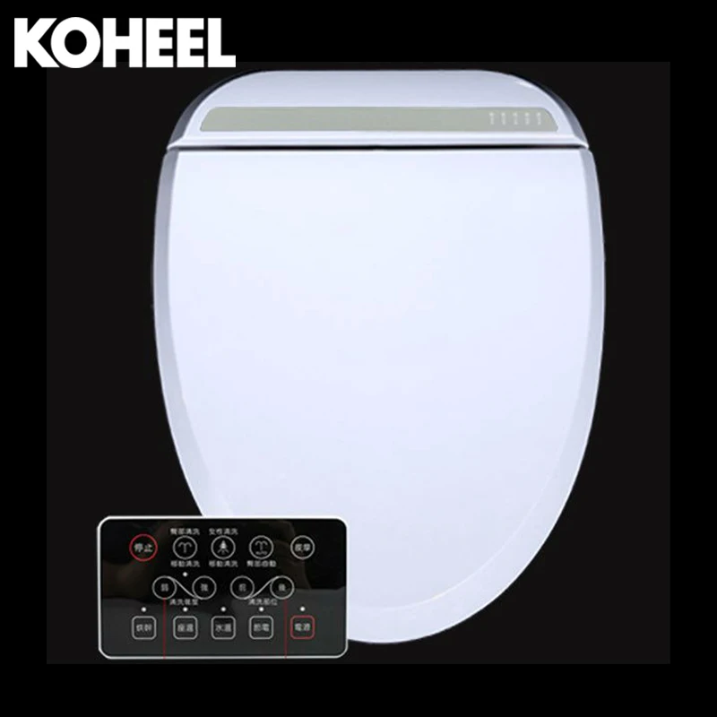 Koheel 110 V интеллектуальные сиденье на унитаз с подогревом удаленного Управление