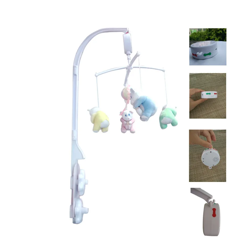 Детская электрическая кроватка колокольчик набор для детской кроватки