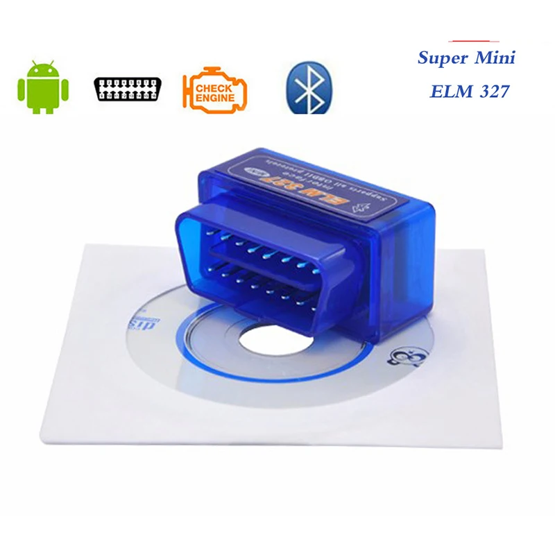 Автомобильный диагностический сканер ELM327 v1.5 с чипом PIC18F25K80 для Android OBD2 Bluetooth 2 0 Mini
