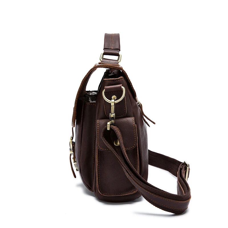 WESTAL сумка мужская натуральная кожа через плечо сумки мужские портфель мужской