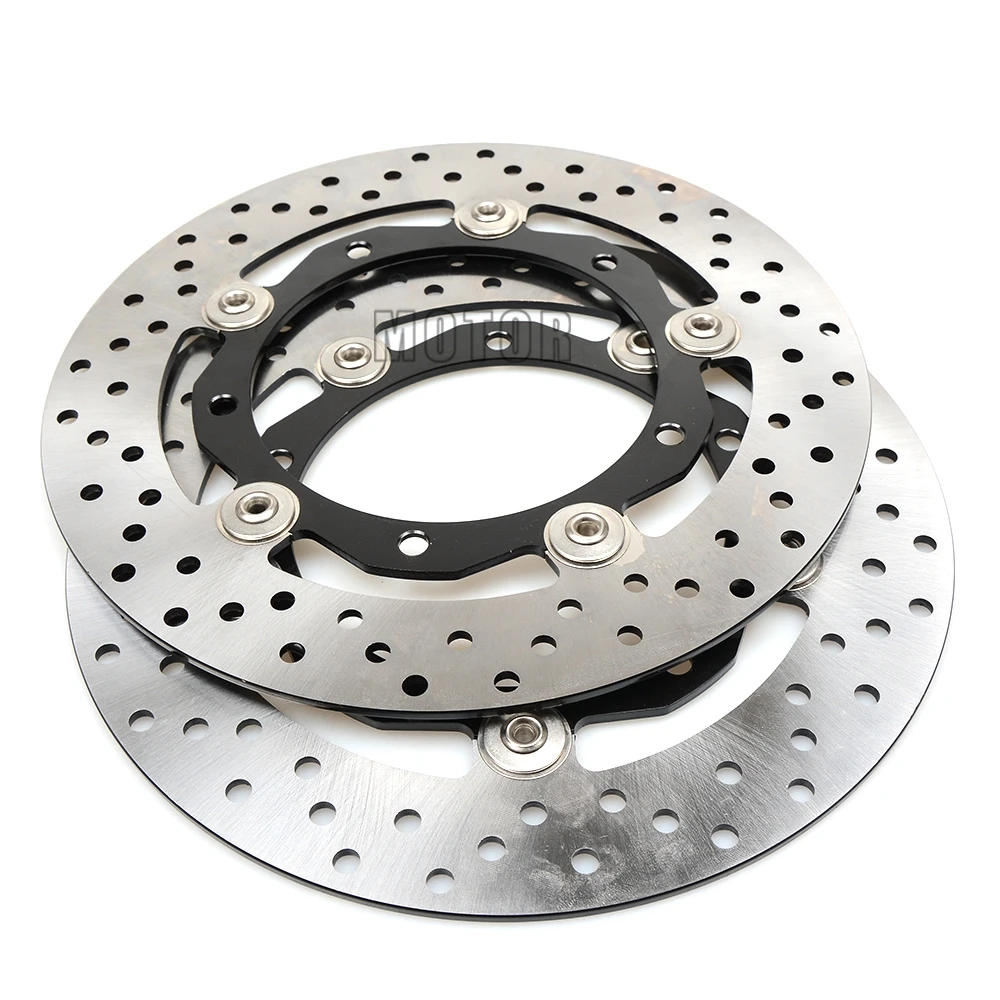 2PCS For Yamaha TMAX530 2012-2015 2013 2014 TMAX T-MAX 530 Motorcycle Accessories Front Floating Brake Disc Rotors Disk Set - купить по