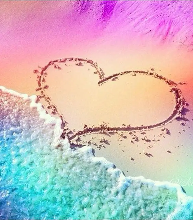 5D DIY Diamond embroidery love the beach diamond painting Cross Stitch full square Rhinestone mosaic home decoration gift | Дом и сад