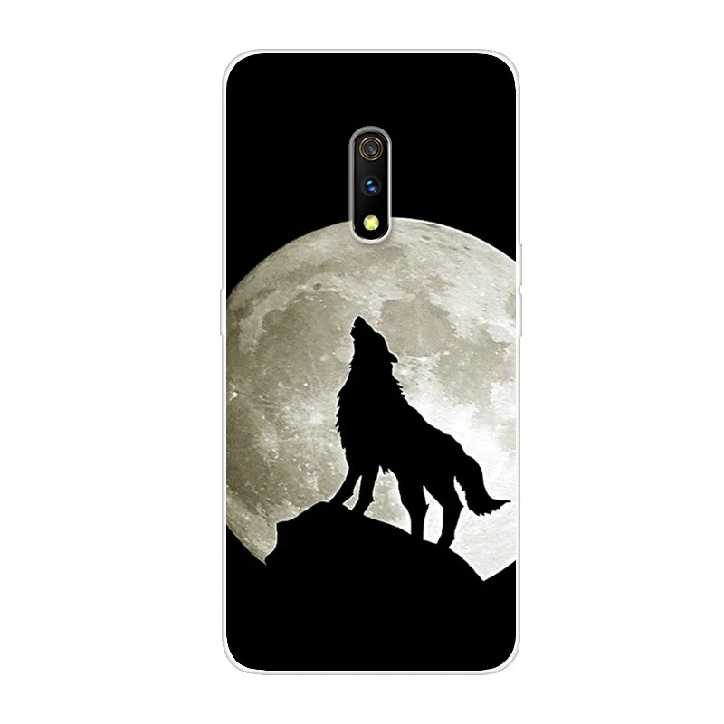 OPPO Realme X Case Soft Silicone Cartoon TPU Back Cover Phone RMX1901 Real me RealmeX Global | Мобильные телефоны и