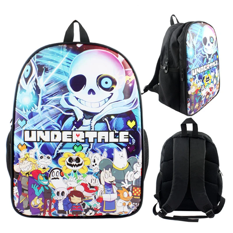 Рюкзак для косплея аниме Undertale девочек подростков мальчиков сумка книг женская