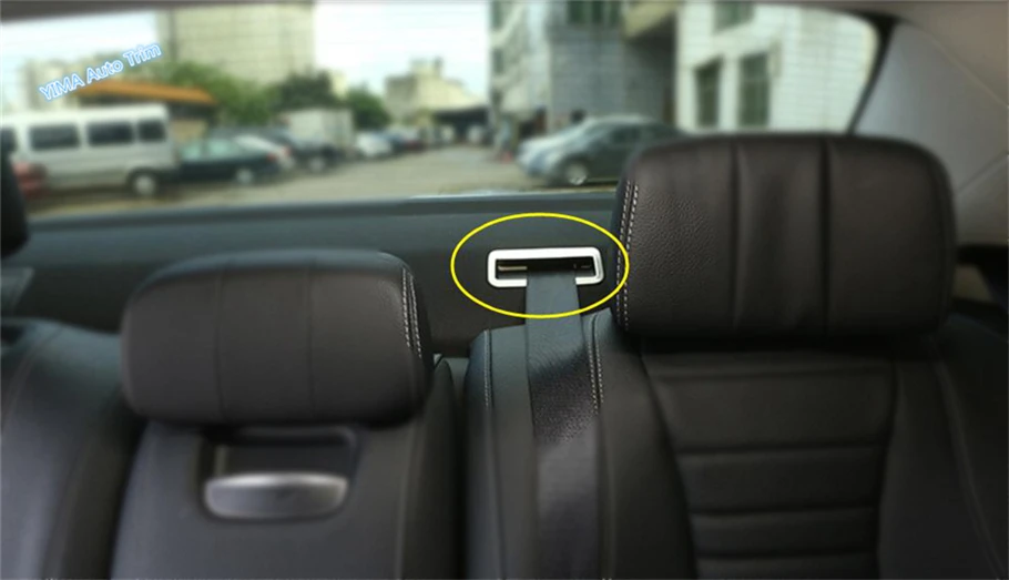 Lapetus Rear Seat Safety Belt Sticker Cover Styling Trim For Mercedes Benz E Class E-Class W213 2016 2017 2018 2019 2020 | Автомобили и