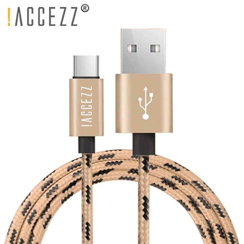 ! ACCEZZ usb type C кабель для samsung S9 S8 Xiaomi Redmi Note 7 huawei P10 P20 Синхронизация данных Быстрая