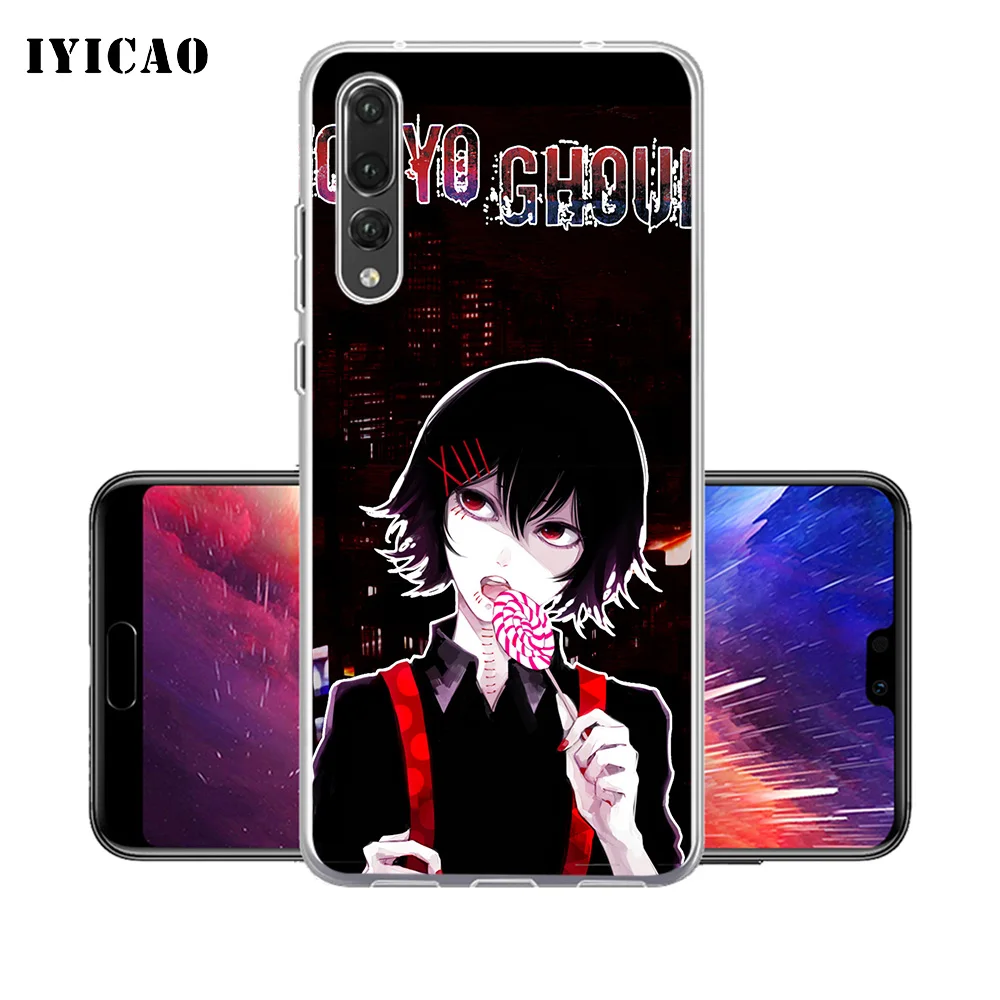 IYICAO Uta Tokyo Ghoul мультяшный Мягкий силиконовый чехол для телефона Huawei P30 P20 Pro P10 P9 P8 Lite