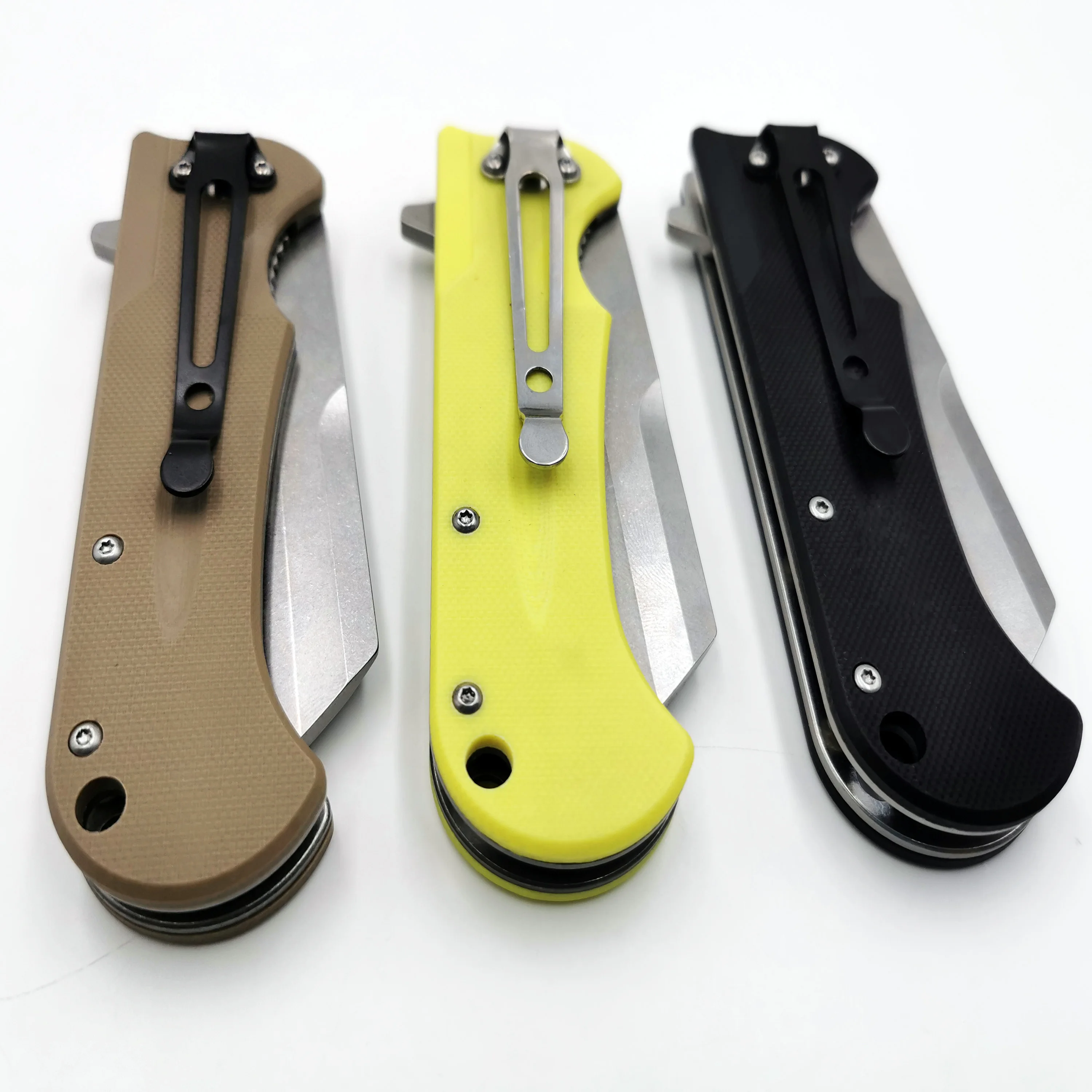 Складной нож с шариковым подшипником D2 Blade G10 ручка Флиппер армейские ножи для