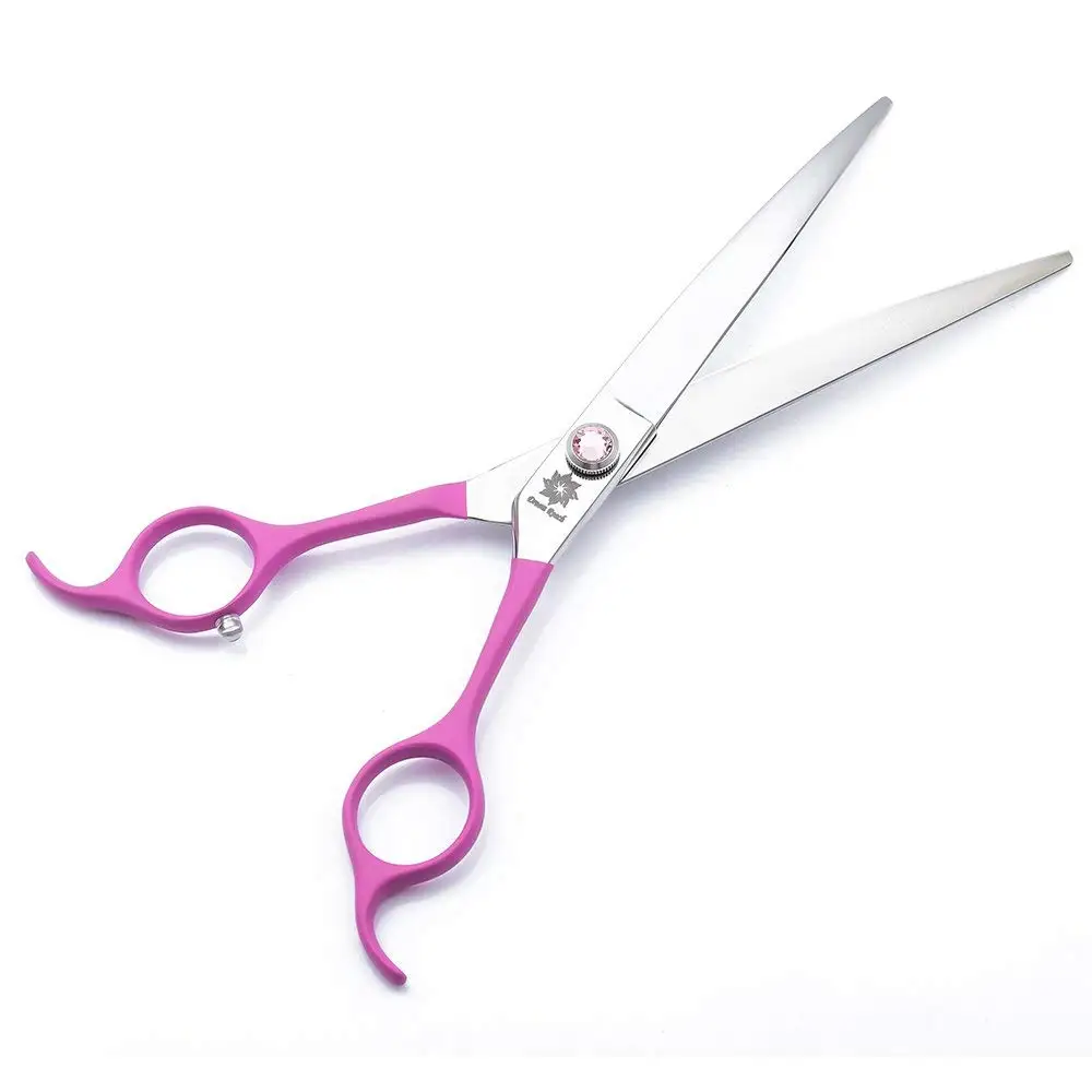 Ножницы для груминга домашних животных с эластичной ручкой двухсторонние