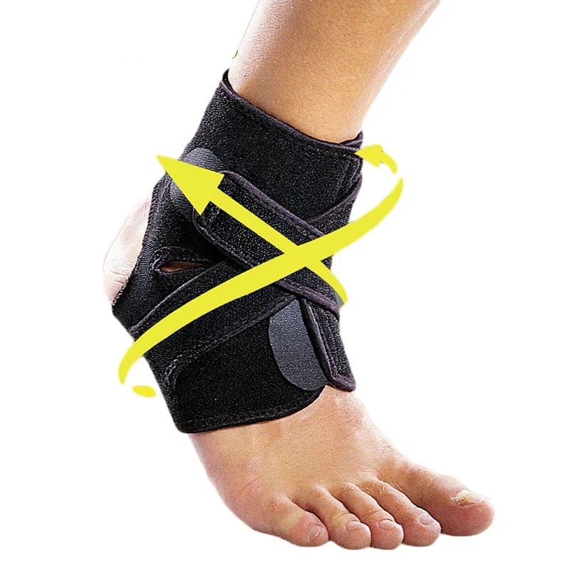 

100Pcs/Lot Ankle Support Pad Protection Ankle Bandage Elastic Brace Guard Support Sports Foot Wrap Protection Sport Safety