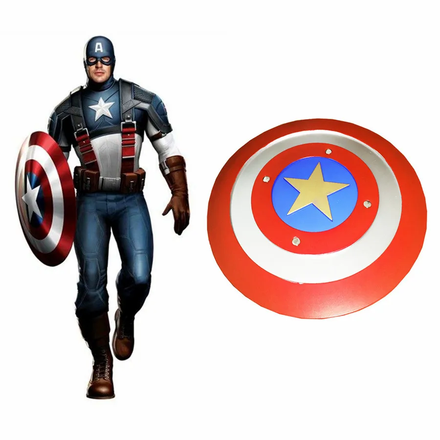 Капитан Америка щит оружие реквизит Marvel Superhore Steve Rogers косплей игрушки Аксессуары Реквизит