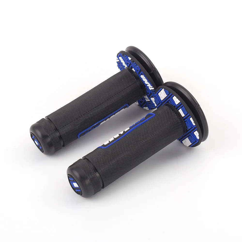 Синий Руль MX Grip гелевая Тормозная ручка Резина для 7/" мотоцикл для KTM CRF EXC YZF Protaper Pro конус мотоцикл крест Грязь велосипед ямы - Цвет: Синий