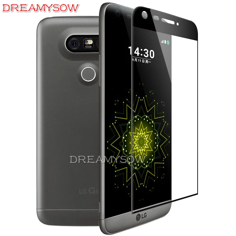 6D изогнутое закаленное стекло для LG G5 полное покрытие Защита экрана SE H850 Премиум