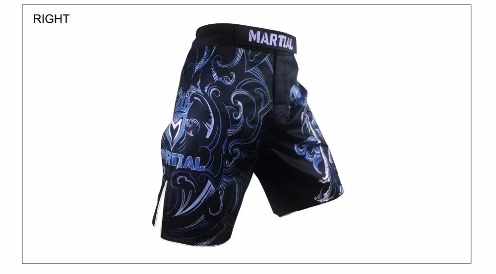 Шорты MMA с сублимационным созвездием для боевых Водолей, шорты для фитнеса, черные шорты mma для кикбоксинга