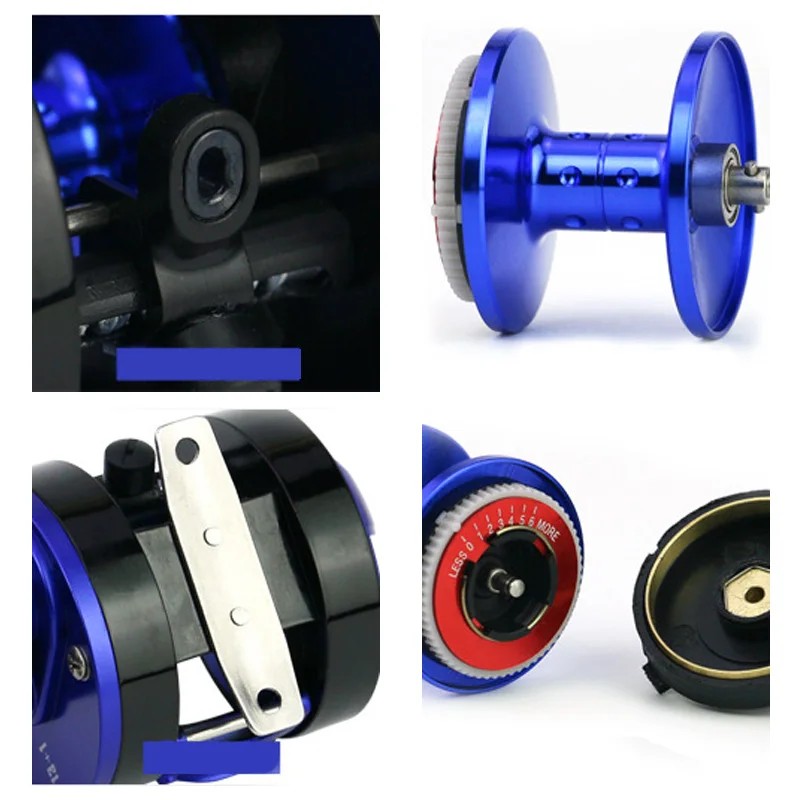 

Mini 2000 3000 Series Casting Drum Sea Fishing Tackle Full Metal Left/Right Hand Baitcasting Reel Wheel Gear Ratio 5.6:1