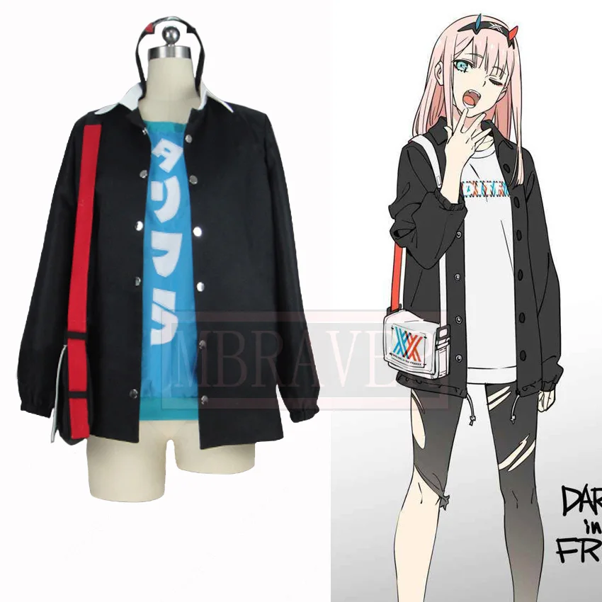 

Костюм для косплея любимый в FRANXX 02 Zero Two, любой размер