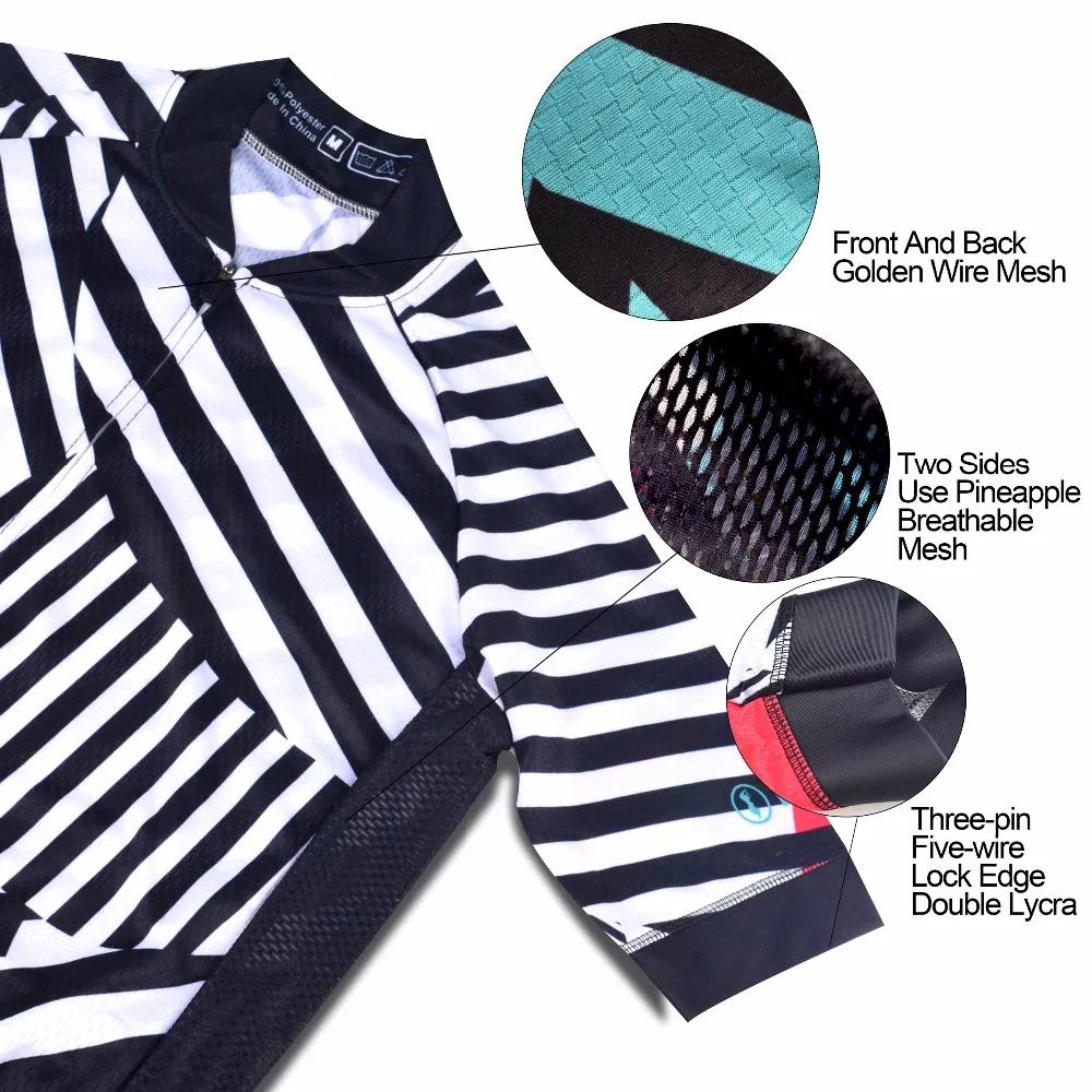 BXIO мужские комплекты для велоспорта абстрактный стиль с шортами поддержка