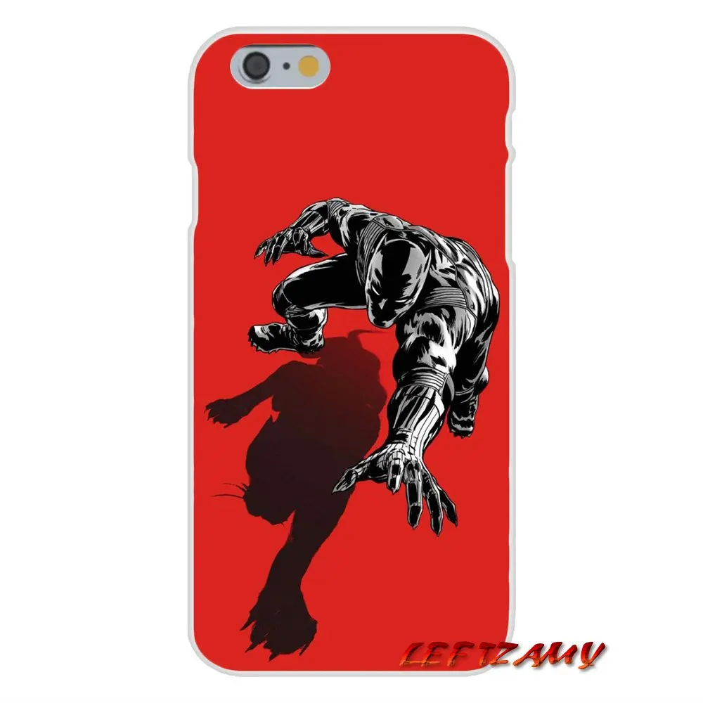 Comics marvel Черная пантера аксессуары чехлы для телефонов Чехлы huawei P8 P9 P10 Lite 2017 Honor 4C 5X