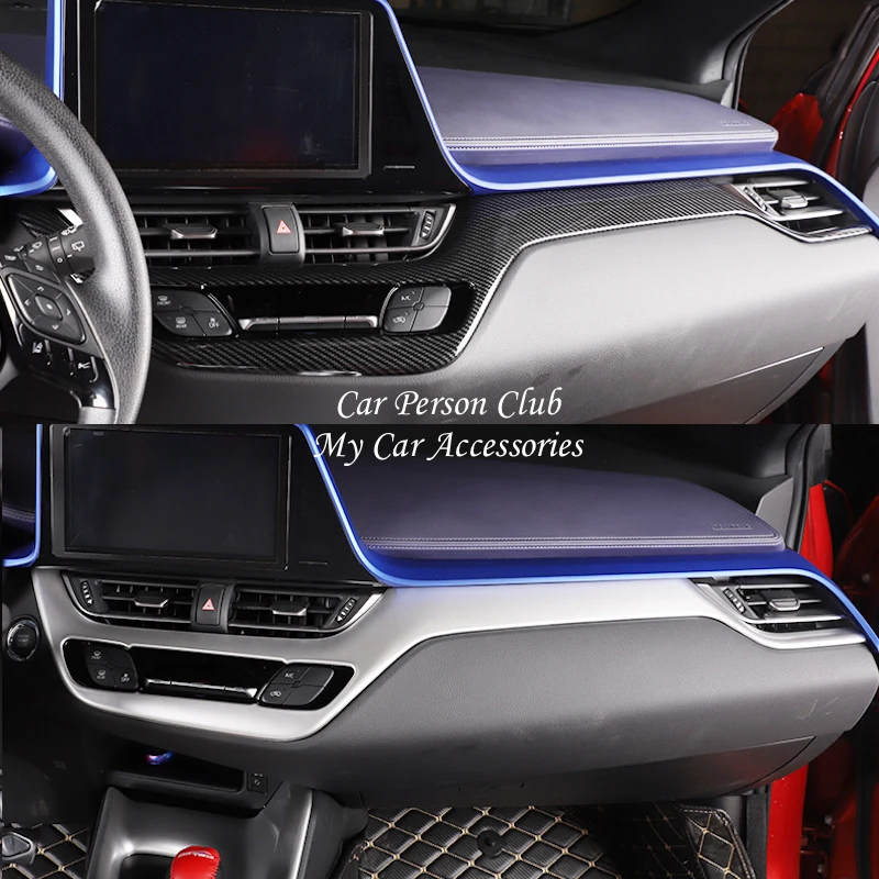 Для Toyota C HR CHR 2017 2018 внутренняя консоль управления центральным прибором Накладка