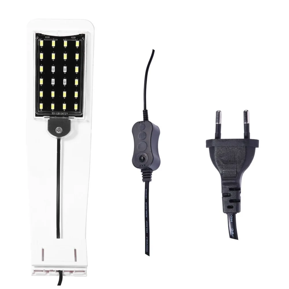 X5W EU/US Plug супер яркая светодиодная лампа для аквариумных растений