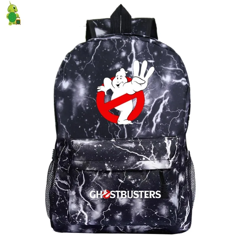 Рюкзак Ghostbusters школьные сумки для подростков мальчиков и девочек Galaxy Space рюкзак