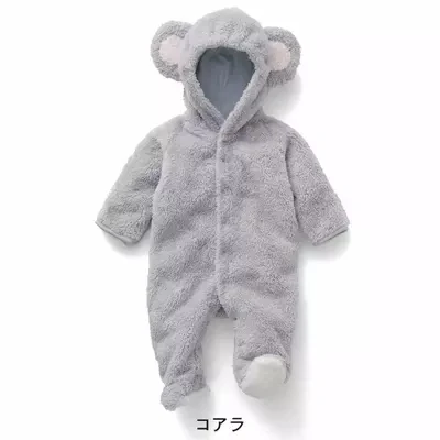 Для новорожденных Одежда для маленьких мальчиков Зимние флисовые Девушка Кролик