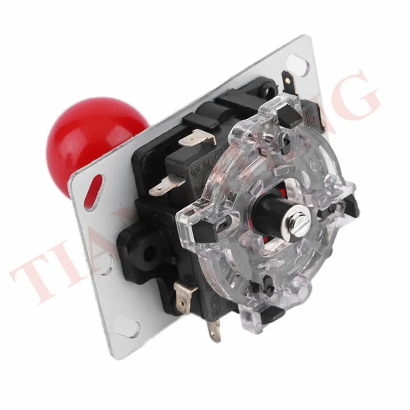 Классический аркадный джойстик 4/8 игровой сделай сам Боевая палочка с красным