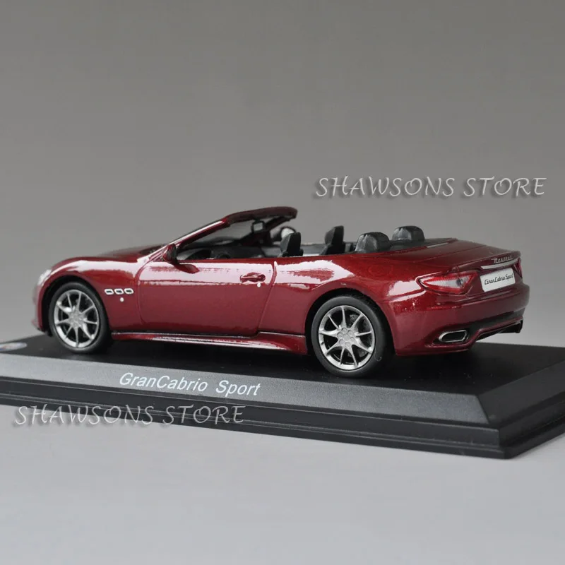 LEO модели игрушки 1:43 винтажная гоночная Машина Maserati GranCabrio Sport Coupe Реплика