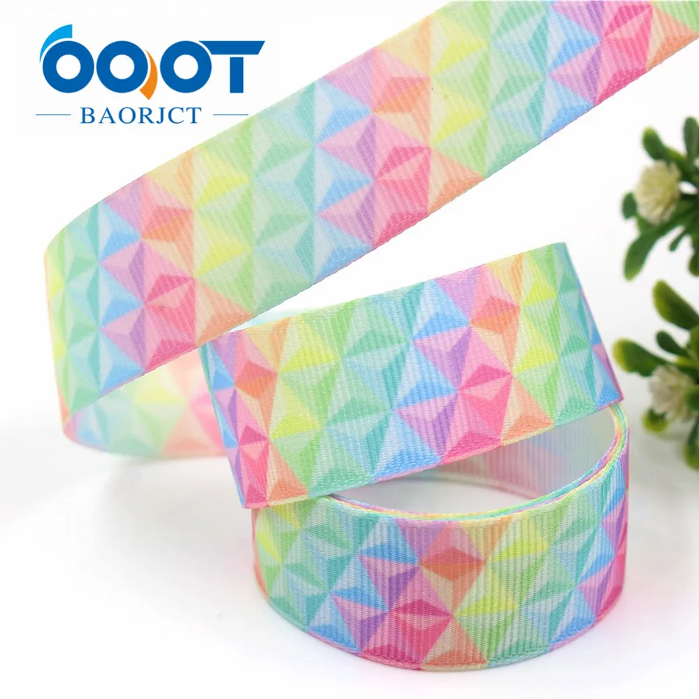 Геометрические ленты OOOT BAORJCT G-18529-306 22 мм 10 ярдов термотрансферные печатные
