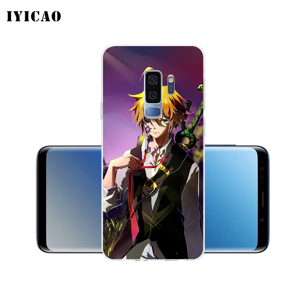 IYICAO Meliodas Seven Deadly Sins Мягкий силиконовый чехол для телефона Samsung Galaxy S10e S10 S9 S8 Plus S7 Edge