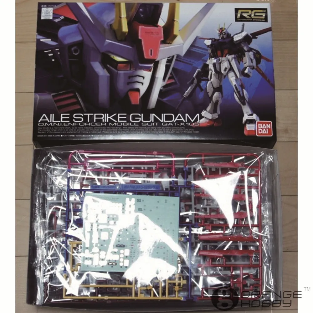 OHS Bandai RG 03 1/144 мобильный костюм Aile Strike Gundam комплект модельных комплектов|model kit|assembly