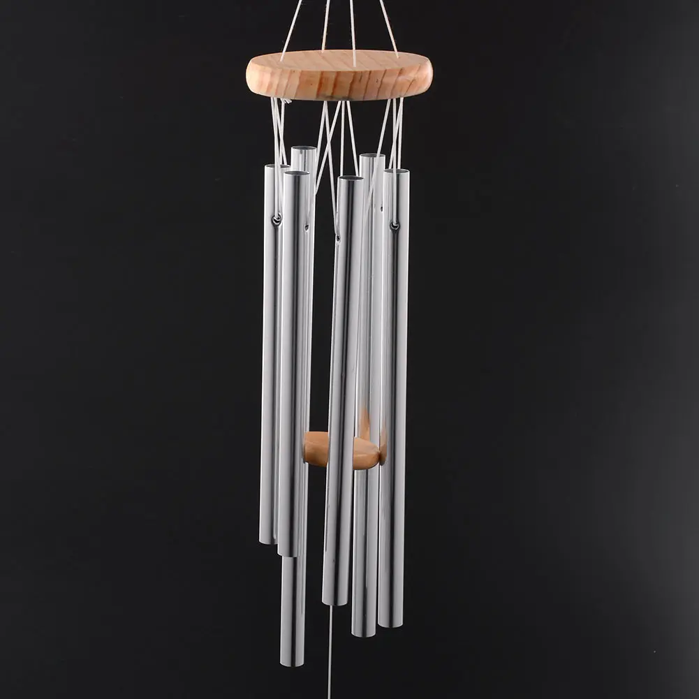 Antique Amazing Grace Deep Resonant 6 Tube Windchime Chapel Bells Wind Chimes Door Wall Hanging Home Dec door decoration | Дом и сад