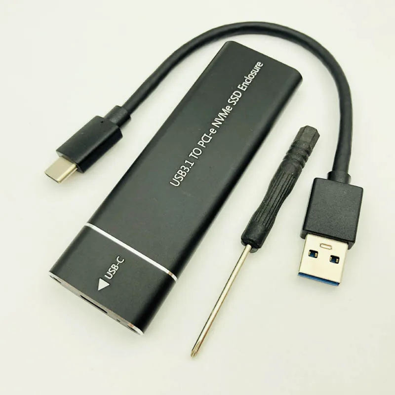 H1111Z HDD корпус коробка HDD чехол hd USB C адаптер Жесткий диск чехол SSD жесткий диск коробка NVME M.2 SSD USB адаптер SSD M2 Тип C чехол