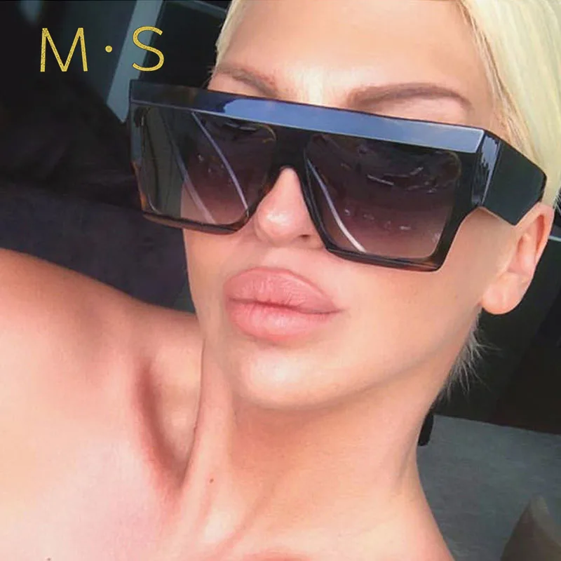 Женские солнцезащитные очки Gafas большие винтажные в полной оправе 2019|Женские