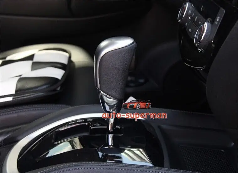 Матовый хром на чехол для рычага переключения передач Накладка Nissan Sentra X-Trail 2013 2014