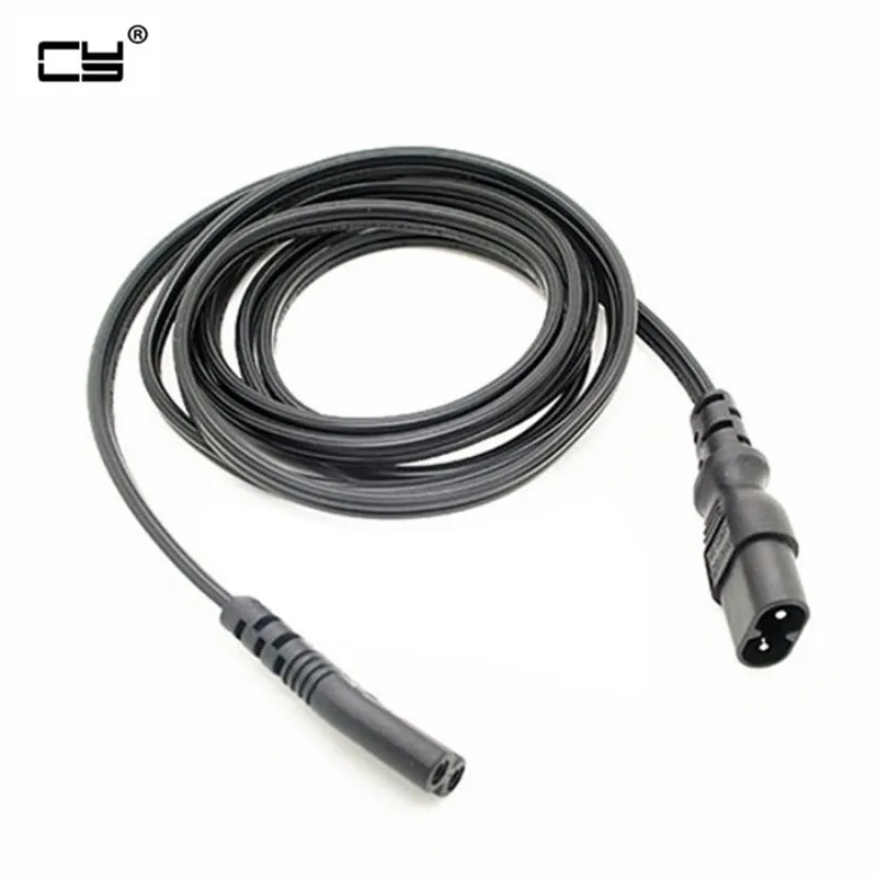 C7/C8 силовой 8 адаптер конвертер кабель Европейский IEC320 C7 гнездовой к C8 штекер
