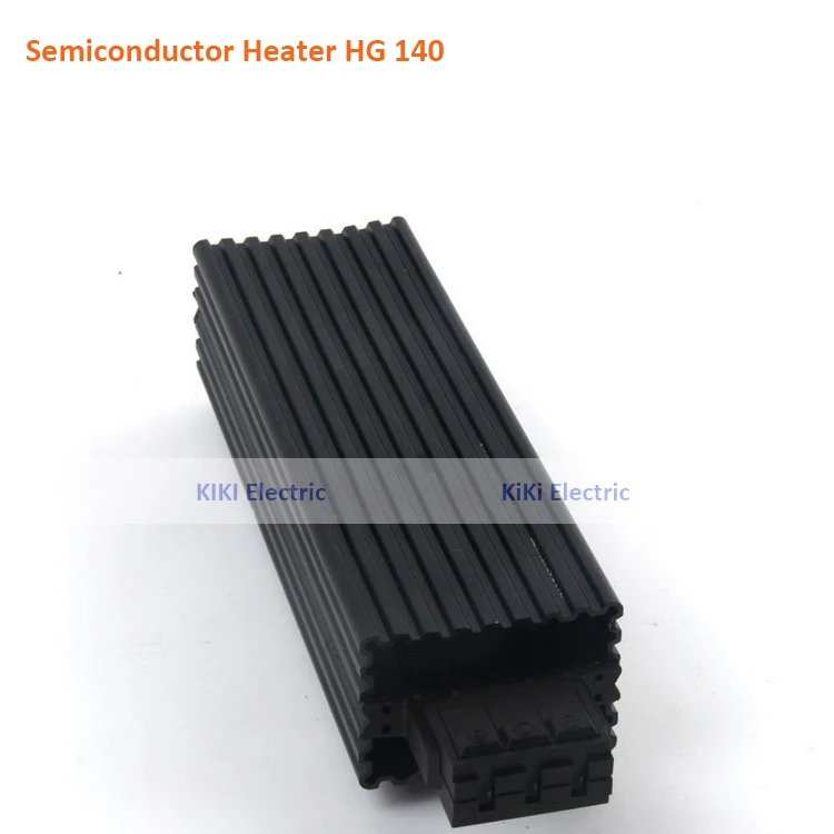 

DIN Rail Mounting Semiconductor Heater HG140 60W PTC Heating Element Industrial Heater Moisture Trap for electric Cabinet