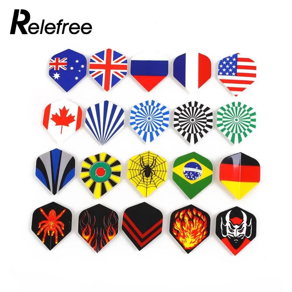 

60 шт. красивые рисунки планшетов для профессиональных дротиков, хвост крыла, популярный смешанный стиль, для занятий спортом на открытом во...