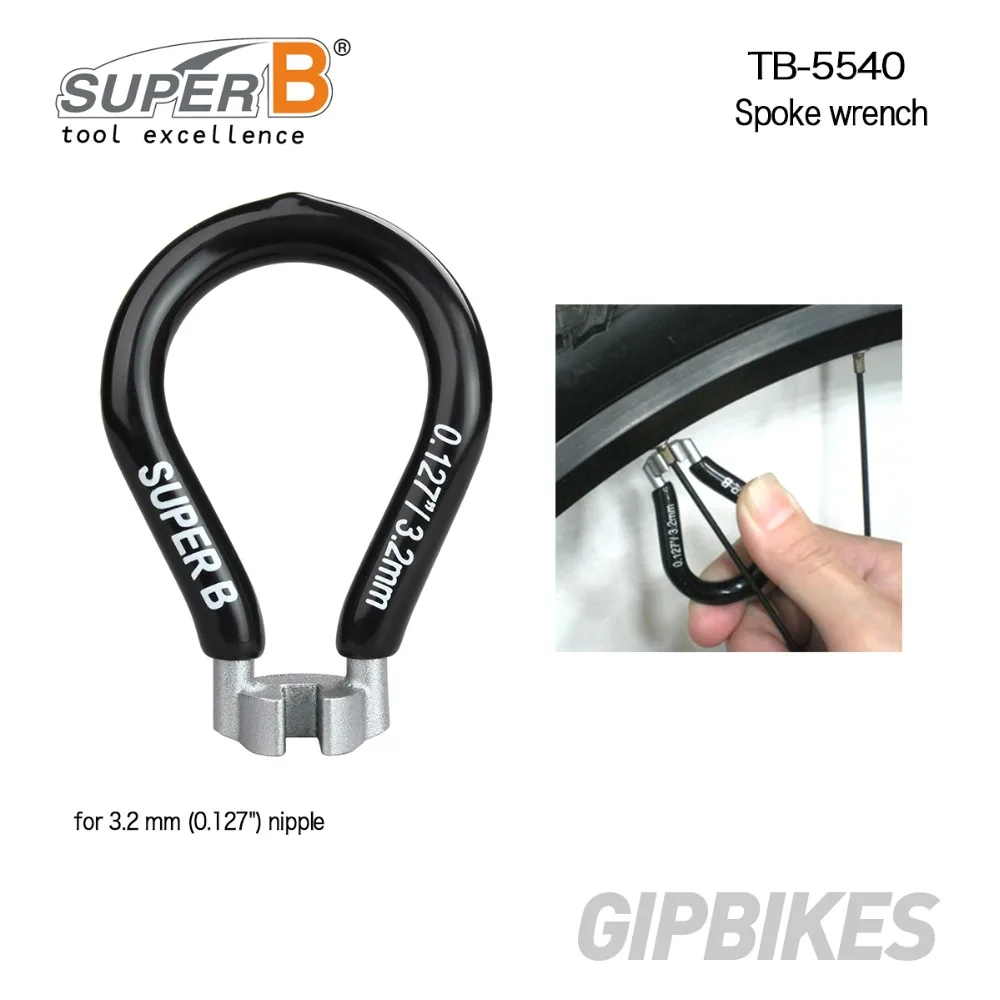 Супер B спицевой ключ TB-5540 5550 5560 5596 5598 для 3,23 мм 3,3 мм 3,45 мм 5,65 мм 6,4 мм 7 мм ниппель велосипедный инструмент