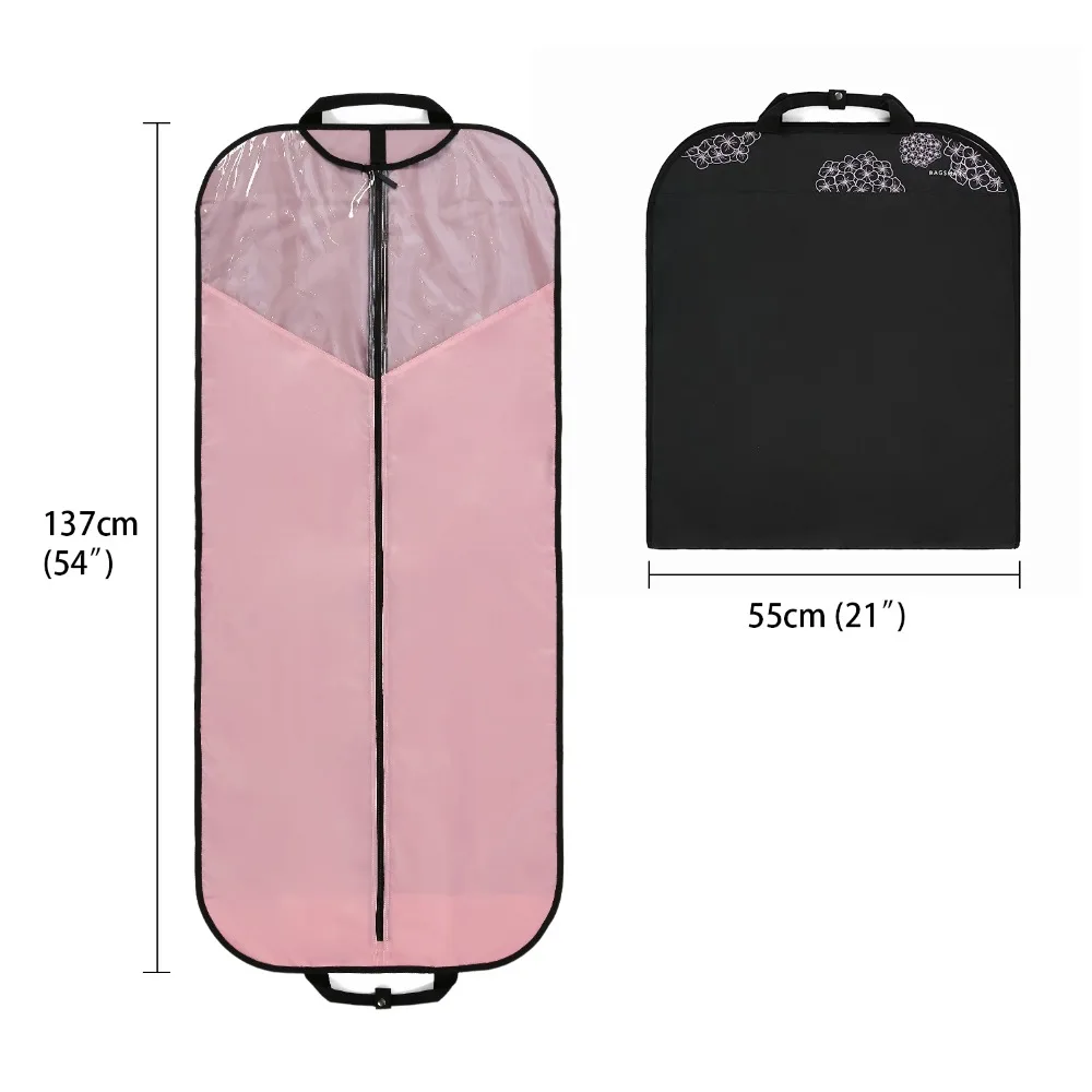 BAGSMART легкий костюм сумка носить на Дорожный Чехол для одежды 54 ''складной чехол для костюма костюмы платье