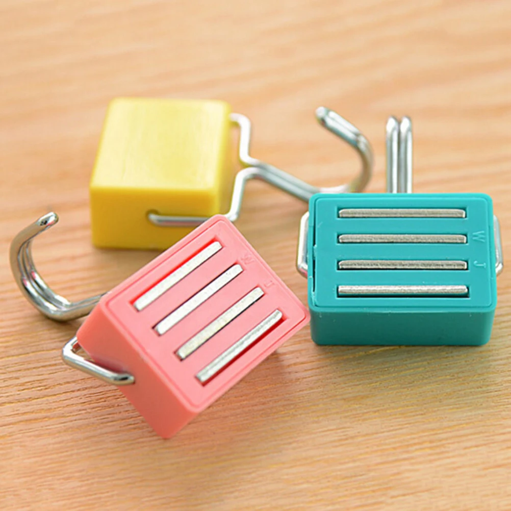 3 шт./лот Модный новый дизайн горячие супер всасывающие Магнитные Крючки для