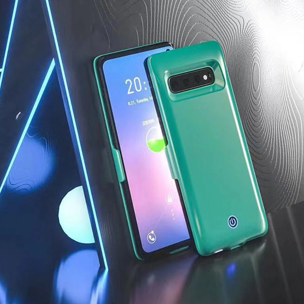 7000 мАч чехол для зарядного устройства для samsung Galaxy S10 Plus чехол для аккумулятора 6000 мАч Внешний внешний аккумулятор чехол для зарядки для samsung S10e