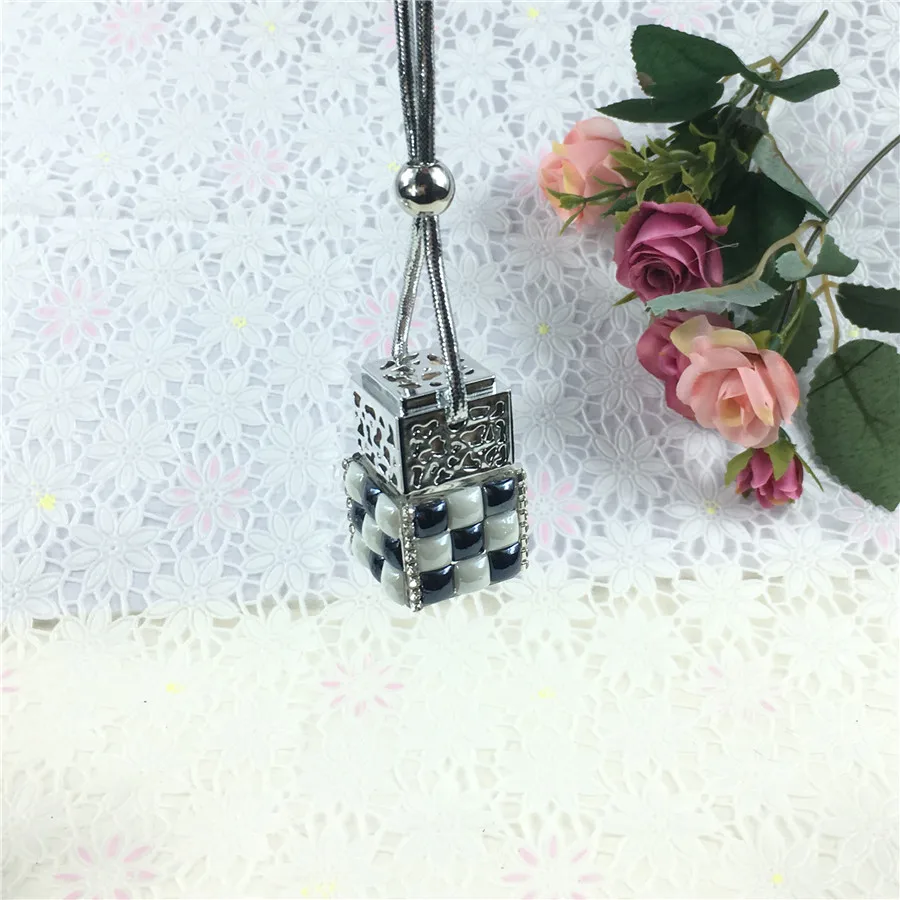 Пустая бутылка Новый Алмазный Флакон Подвеска автомобильный парфюм зеркало