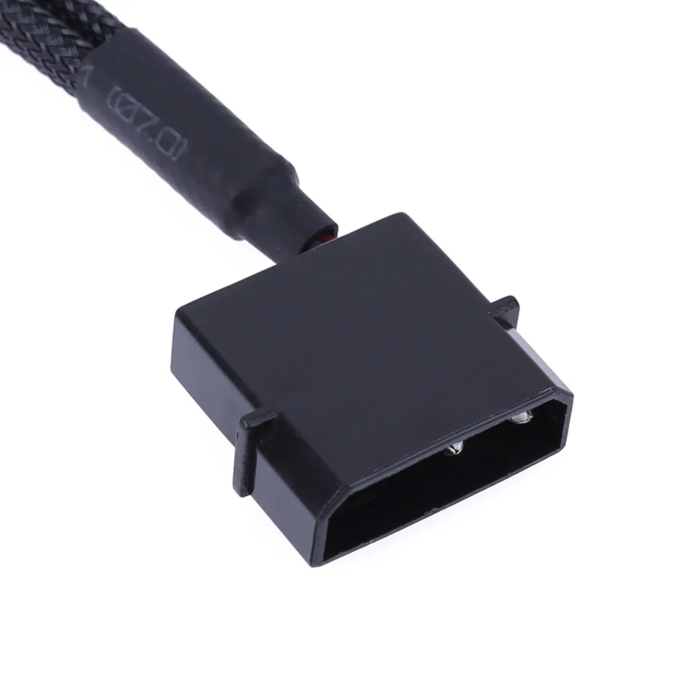 5 шт. силовой кабель 25 см 12 В 4pin IDE Molex в 2 портовый 3Pin/4Pin охлаждающий вентилятор