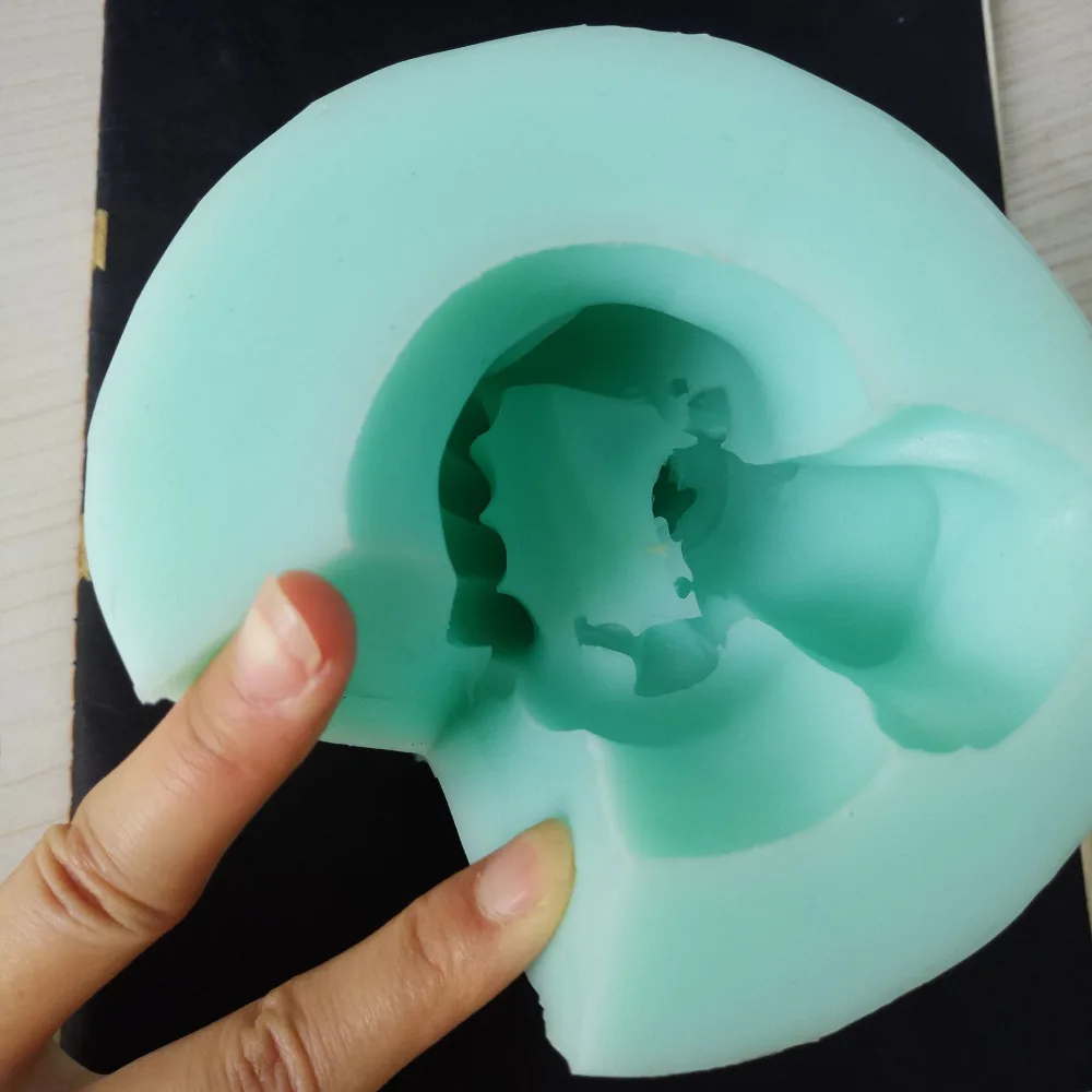 Силиконовая форма для свеч-форм формы рукоделия Христианский подарок церковь