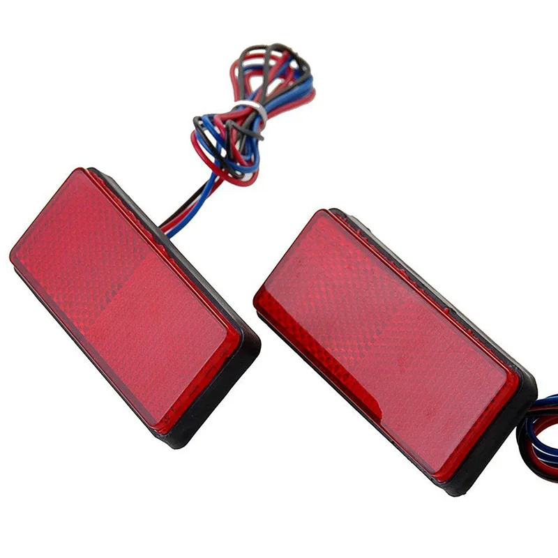 1 шт. мотоцикл машина грузовик прицеп светодиодный задний светоотражатель Хвост