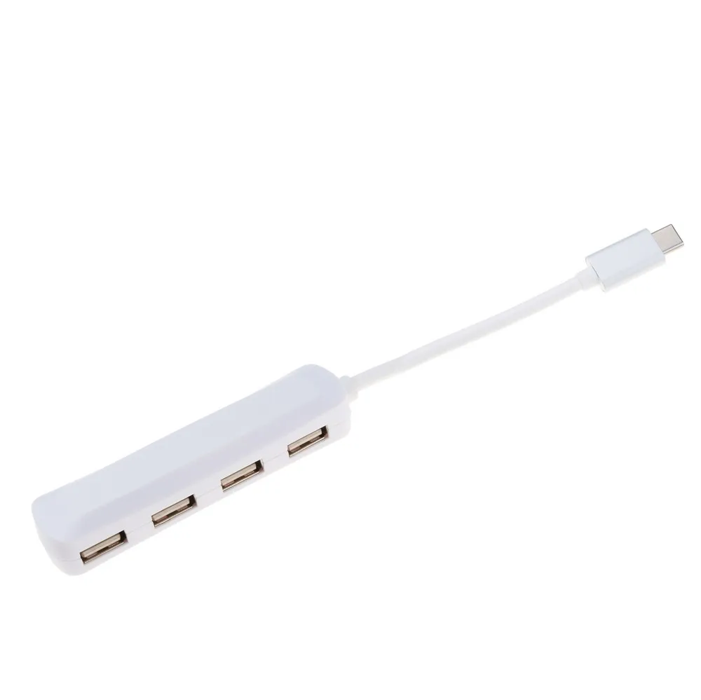 Kebidu Тип c док-станция USB 3 1 к 2 0 4 Порты и разъёмы Разъем разветвитель адаптер для ПК
