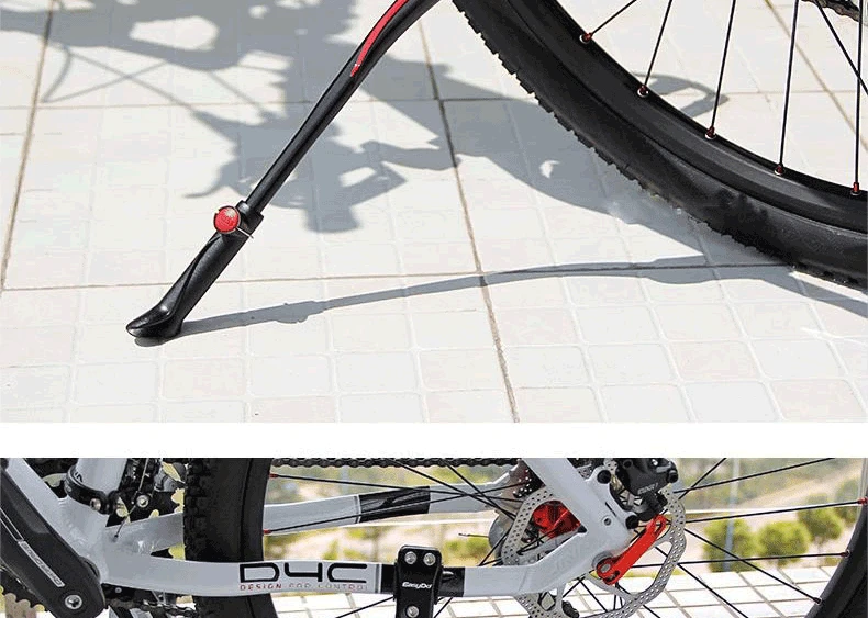 EasyDo 2"-29" регулируемая велосипедная подножка MTB дорожный велосипед парковочные стойки горный велосипед Подножка для велосипеда боковая подставка для ног поддержка