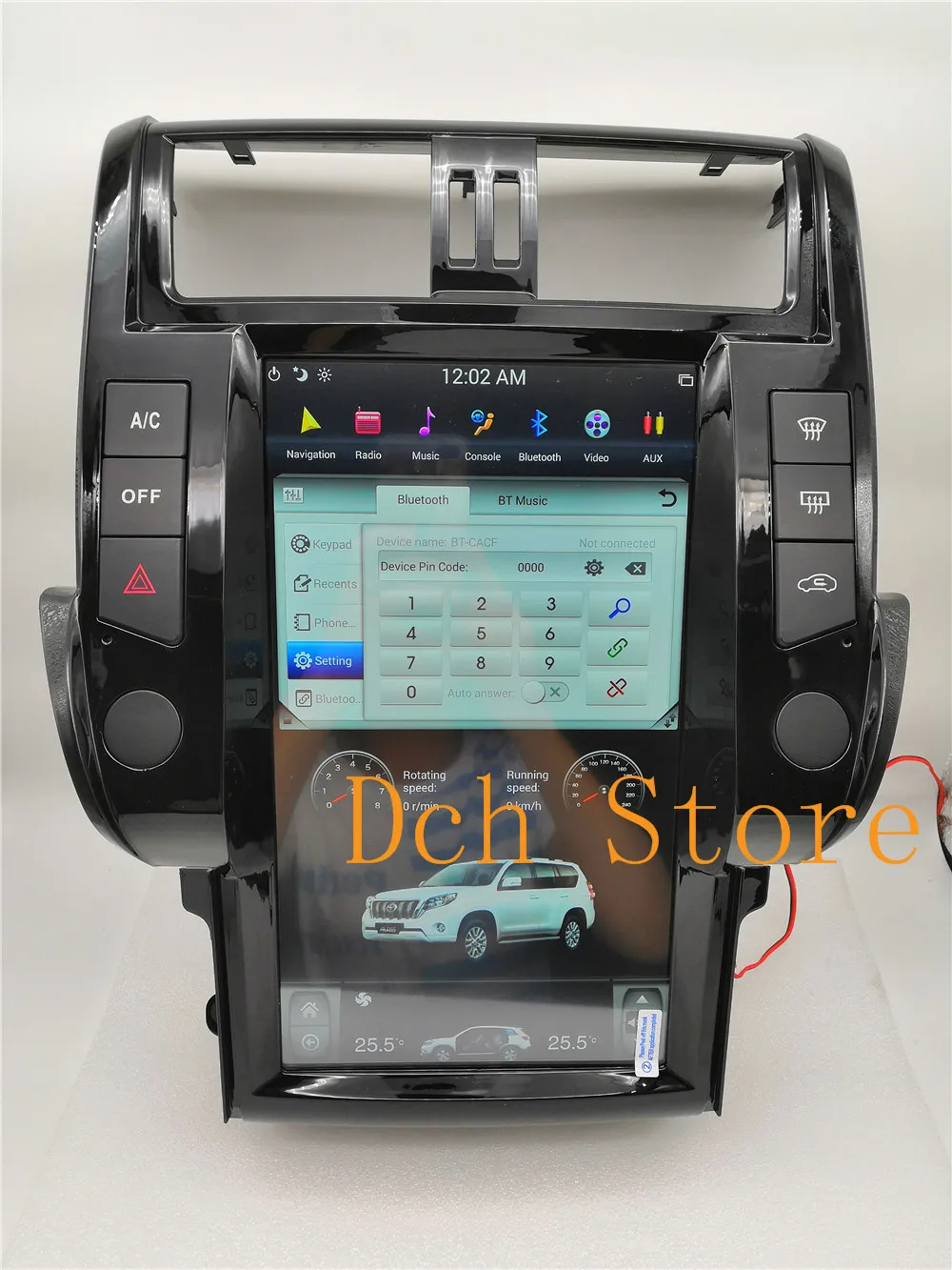 13,6 ''Tesla стиль Android 8,1 автомобильный dvd-плеер для Toyota Land Cruiser Prado 150 2010 2011 2012 2013 поддержка amplify 360 камера